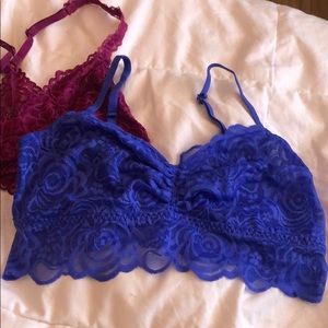 VS Pink lace bralette